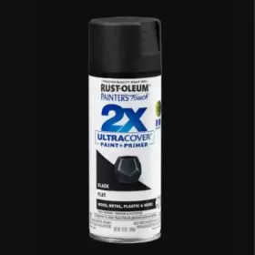 Rust-oleum 313016496430 Rustoleum 2x Ultra 12 Oz. Flat Black Spray Paint And Primer