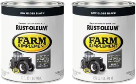 Rust-oleum 313022331329 280107-2pk Farm And Implement Enamel Paint Quart Pack Of 2