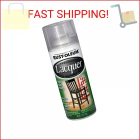 Rust-oleum 313026496406 1906830-2pk Specialty Lacquer Spray Paint 2 Pack Clear Piece
