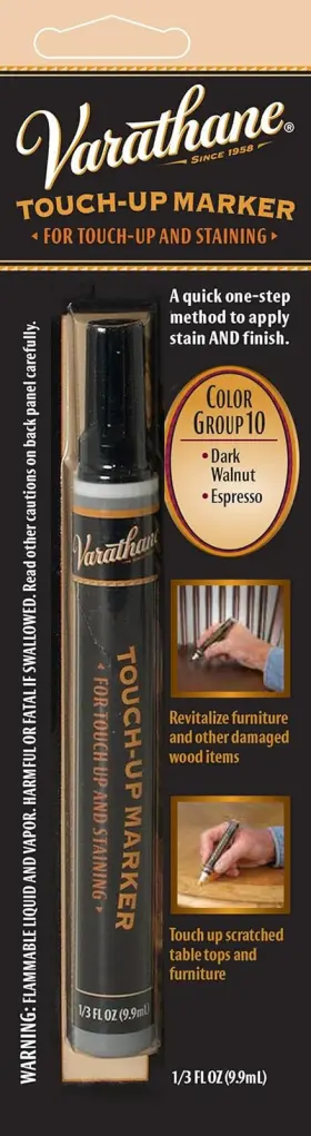 Rust-oleum 313030158123 Wood Stain Touch Up Marker Dark Walnut Espresso Furniture Repair Pen