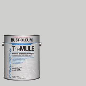 Rust-oleum 313042160145 1 Gal. The Mule Gloss Silver Gray Latex Epoxy Interior Paint