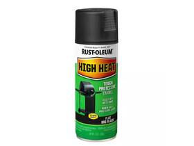 Rust-oleum 313042632635 High Heat Flat Bar-b-que Black Interior/exterior Spray Paint 12 Ounce