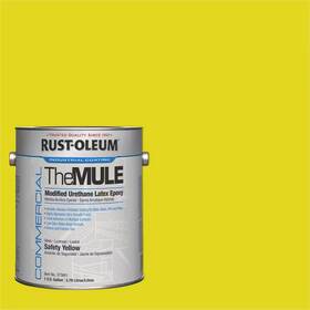 Rust-oleum 313042867877 1 Gal. The Mule Gloss Safety Yellow Latex Epoxy Interior Paint