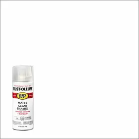 Rust-oleum 313052720711 Clear Stops Matte Protective Enamel Spray Paint 12 Oz