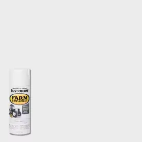 Rust-oleum 313105083008 White Spray Paint 6-pack 12 Oz.farm And Implement Gloss Home Garden