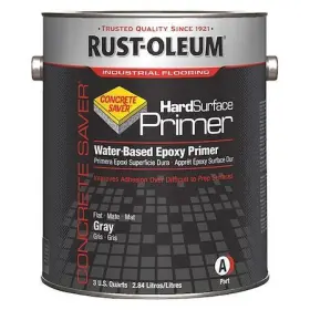 313973 Rust-oleum Epoxy Primer Gray Flat 3.75 Qt 250 To 350 Sq Ft/gal
