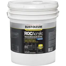 316534 Rust-oleum Acrylic Enamel Coating Black 5 Gal