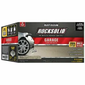 318699 Rust-oleum Rocksolid Polycuramine Garage Floor Coating Kit