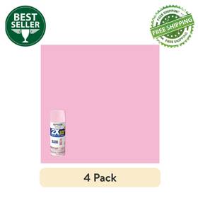 Rust-oleum 327885 Candy Pink Rust-oleum 2x Ultra Cover Gloss Spray Paint 12 Oz 4 Pack Fast Dry