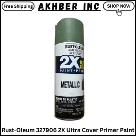 327906 Rust-oleum Metallic Oil Rubbed Bronze Primer Spray Paint 11oz