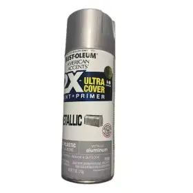 327907 Rust-oleum Metallic Aluminum 2x Ultra Cover Spray Paint 11oz Free Ship