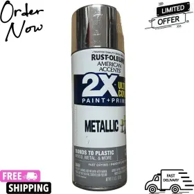 327910 Rust-oleum Multicolor Silver 2x Ultra Cover Prime Paint 11oz