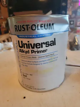 330143 Rust-oleum Universal Alkyd Primer Red Industrial Coating. 1 Gallon
