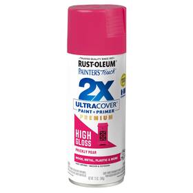 Rust-oleum 331174 High Gloss Prickly Pear Paint 12 Ounce Oil Based Durable Finish For Interior