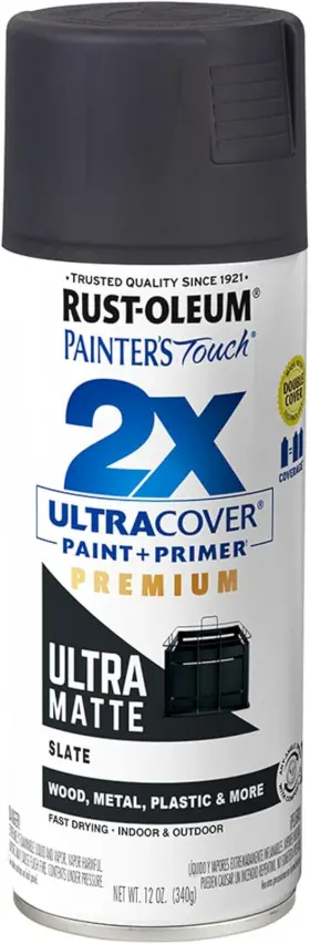 331187 Rust-oleum Painters Touch 2x Ultra Cover Spray Paint 12 Oz Matte