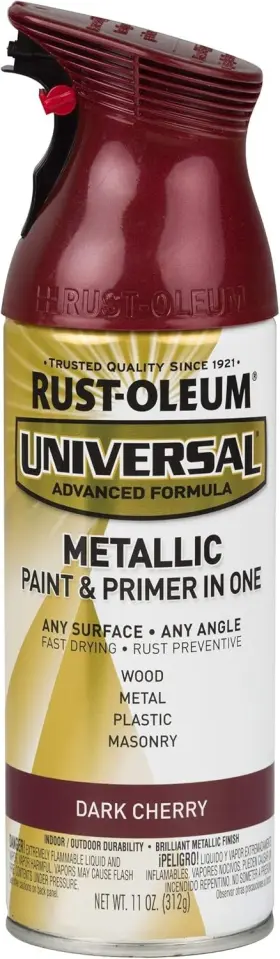 331200 Rust-oleum Metallic Spray Paint Dark Cherry 11 Oz