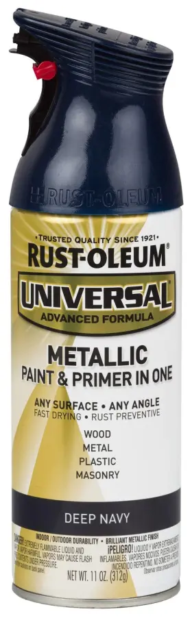 331281 Rust-oleum Universal Deep Navy Paint And Primer All Surface Fast Drying 11oz