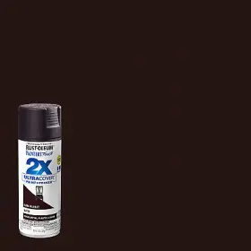334064 Rust-oleum Painters Touch 2x Spray Paint Satin Dark Walnut 12-oz