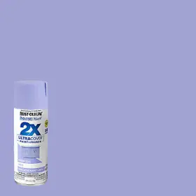 334068 Rust-oleum Painters Touch 2x Spray Paint Satin French Lilac 12-oz