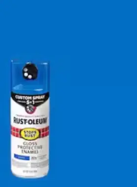 338923 Rust-oleum Gloss Protective Enamel 5-in-1 Spray Paint Sail Blue 12 Oz