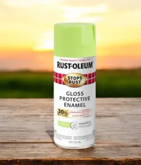 338932 Rust-oleum Willow Green Color Spray Paint 12 Oz 340 G Discontinued Product