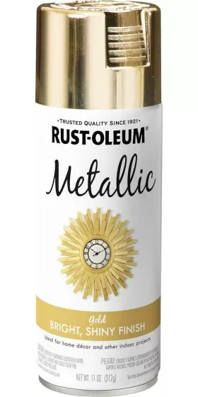 340647 Rust-oleum Specialty Metallic Spray 11 Oz Gold