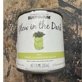 Rust-oleum 342317 Rust-oleum Glow In The Dark Paint Green Smooth 7 Fl Oz Mpn