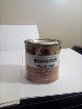 Rust-oleum 344726 New 8 Fl Oz Rust-oleum Ultimate Wood Stain Golden Pecan 3x Faster Free S&h