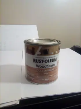 344726 Rust-oleum New 8 Fl Oz Ultimate Wood Stain Golden Pecan 3x Faster Free S&h