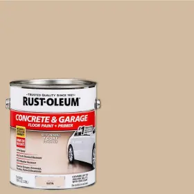 1-part Rust-oleum 347121 1 Gal. Sand Satin Epoxy Concrete Floor Interior/exterior Paint 2-pack