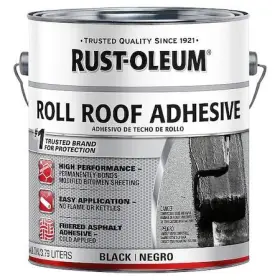 347428 Rust-oleum Roll Roofing Adhesive Solvent Base Black