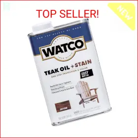 348759 Rust-oleum Watco Teak Oil Stain Quart Greystone