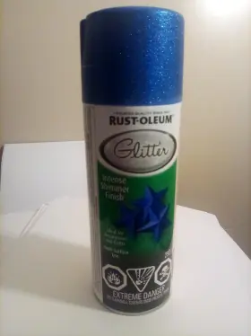 349912 Rust-oleum Rustoleum Glitter Royal Spray Paint 10.25 Oz Intense Shimmer Finish Free S&h