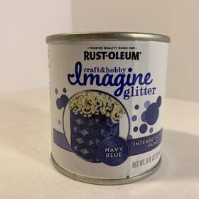 Rust-oleum 350117 Rust-oleum Paint Intense Glitter Navy Blue 8 Oz