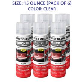 Rust-oleum 352594-6pk Rust-oleum 352594-6pk Automotive Truck Bed Coating Spray 15 Oz Clear 6 Pack