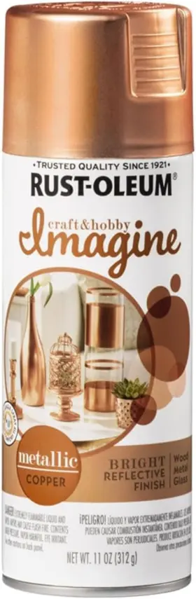 353724 Rust-oleum Imagine Metallic Spray Paint Copper 11oz
