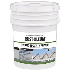 355905 Rust-oleum 115 Hybrid Epoxy 1k Roof Primer Gray 4.75 Gallon