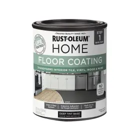 358877 Rust-oleum Home Flat Dark Tint Base Water-based Floor Coating Step 1 30.5 Oz