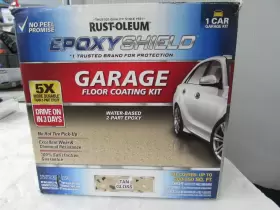365183 Rust-oleum Epoxy Shield 1 Car Garage Floor Kit Tan Gloss New