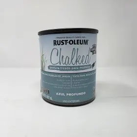 365432 Rust-oleum Chalked Ultra Matte Azul Profundo Deep Blue Chalk Paint 1 Quart