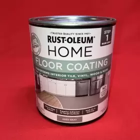 365929 Rust-oleum 1 - Home Quart Floor Coating Step Base Coat Aged Gray