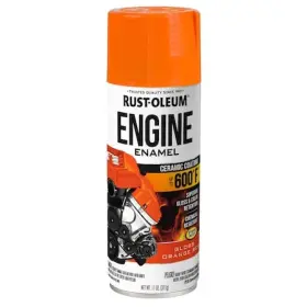 366433 Rust-oleum Automotive 600 Degrees F Engine Enamel Spray Orange Red