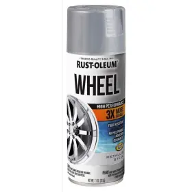 366440 Rust-oleum High Performance Wheel Spray Paint Metallic Steel 11 Oz