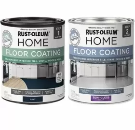 367603 Rust-oleum Home Interior Floor Coating Kit Navy 32 Fl Oz