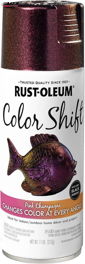 Rust-oleum 372467 Rustoleum Color Shift Spray Paint 11 Ounce Pink Champagne