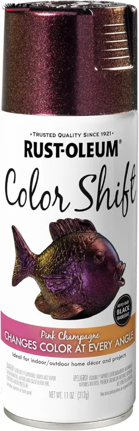372467 Rust-oleum Rustoleum Color Shift Spray Paint 11 Ounce Pink Champagne