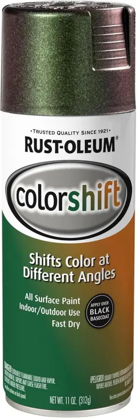 372478 Rust-oleum Specialty Color Shift Spray Paint 11 Oz Green Copper
