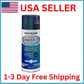 372479 Rust-oleum Rustoleum Color Shift Spray Paint 11 Ounce Cosmos Blue