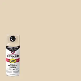 376900 Rust-oleum Stops Gloss Almond Protective Enamel Spray 12 Oz