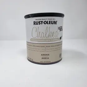 377782 Rust-oleum Chalked Ultra Matte Arena Sand Chalk Paint 1 Quart 377782 Rust-oleum Chalked Ultra Matte Arena Sand Chalk Paint 1 Quart